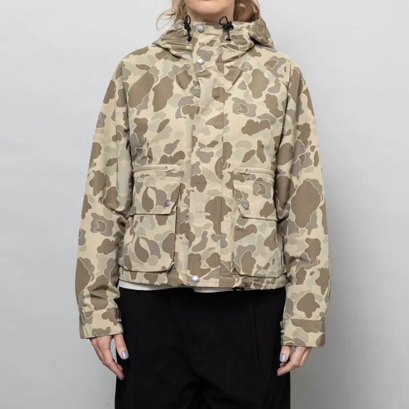 Carhartt WIP Womens Irwin Jacket Camo Duck Desert