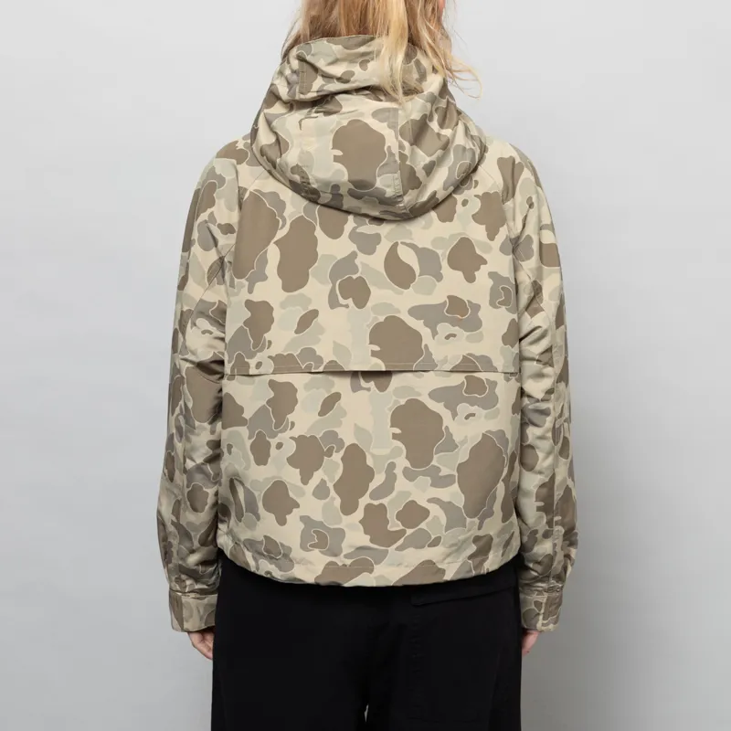 Carhartt WIP Womens Irwin Jacket Camo Duck Desert-3