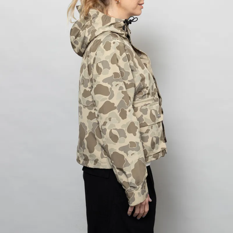 Carhartt WIP Womens Irwin Jacket Camo Duck Desert-4