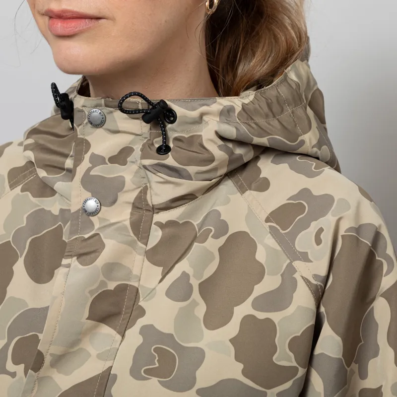 Carhartt WIP Womens Irwin Jacket Camo Duck Desert-5