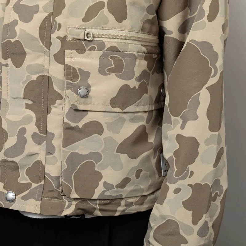 Carhartt WIP Womens Irwin Jacket Camo Duck Desert-10