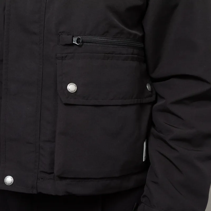 Carhartt WIP Womens Irwin Jacket Black-7