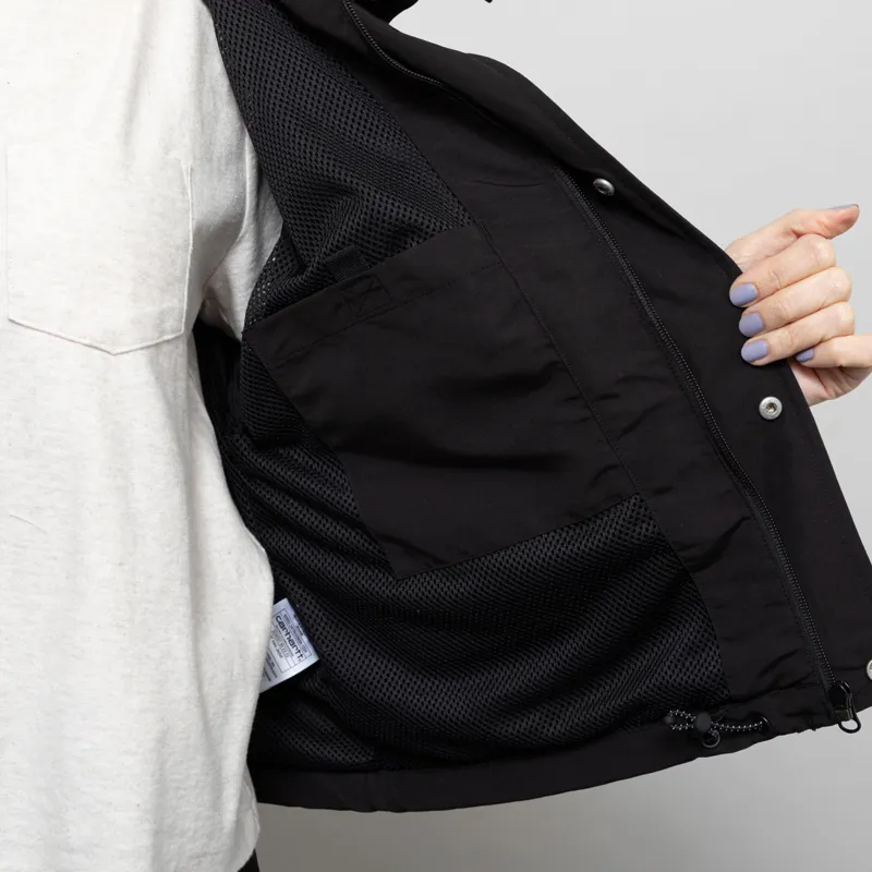 Carhartt WIP Womens Irwin Jacket Black-8