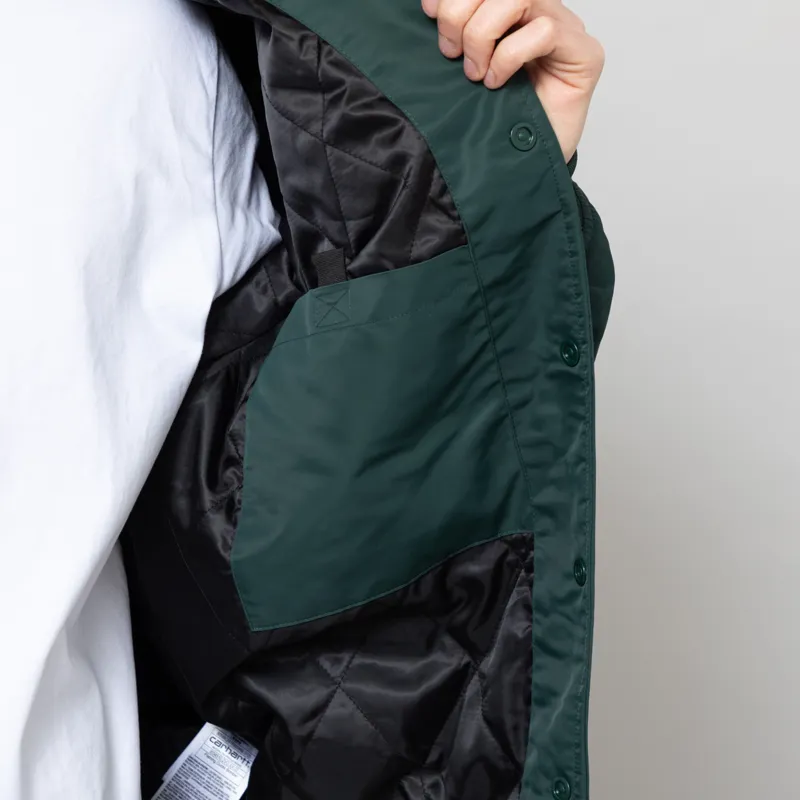 Carhartt WIP Flaming Ducks Bomber Conifer Wax-4