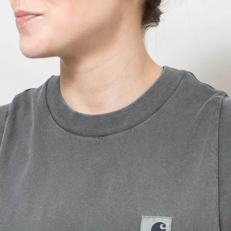 Carhartt WIP Womens Nelson A-Shirt Black-5