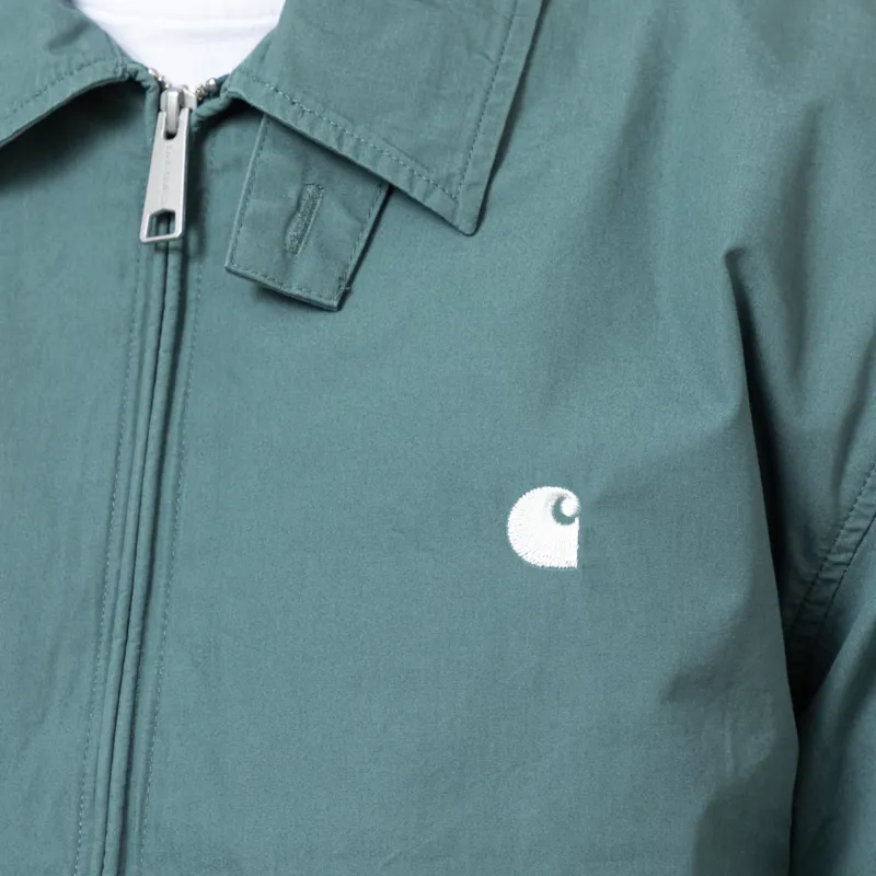 Carhartt WIP Duke Jacket Silver Pine Wax-7