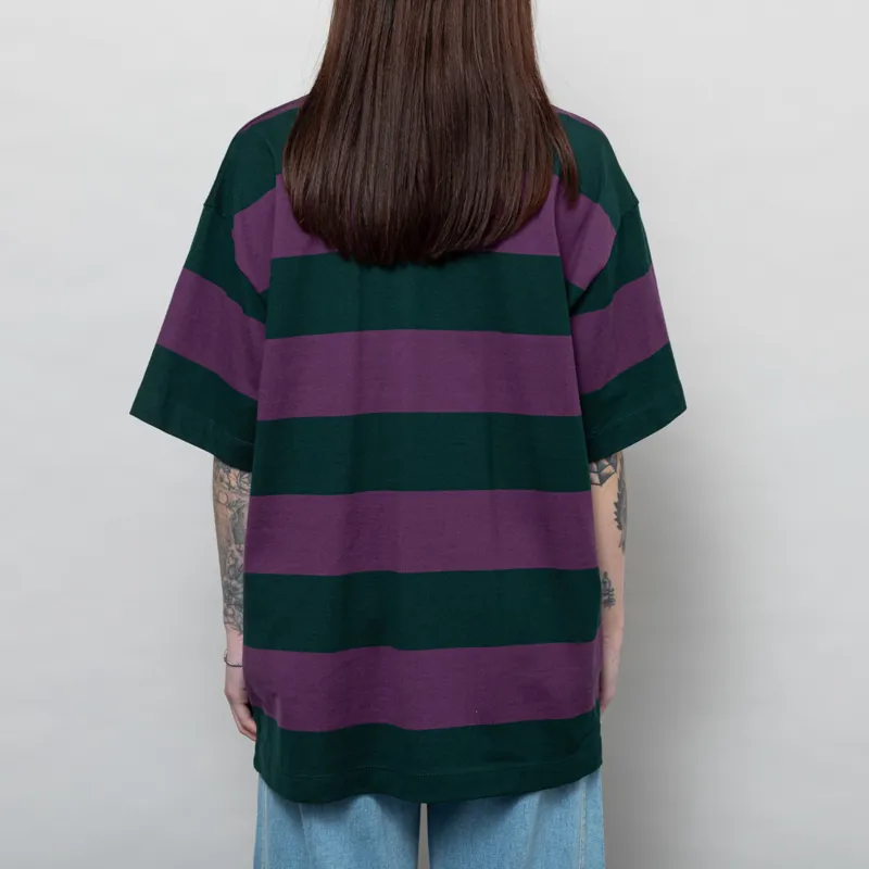 Carhartt WIP Womens Seffner Polo T Shirt Conifer-3