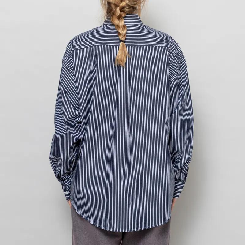 Carhartt WIP Womens Long Sleeve Arvin Shirt Space-3