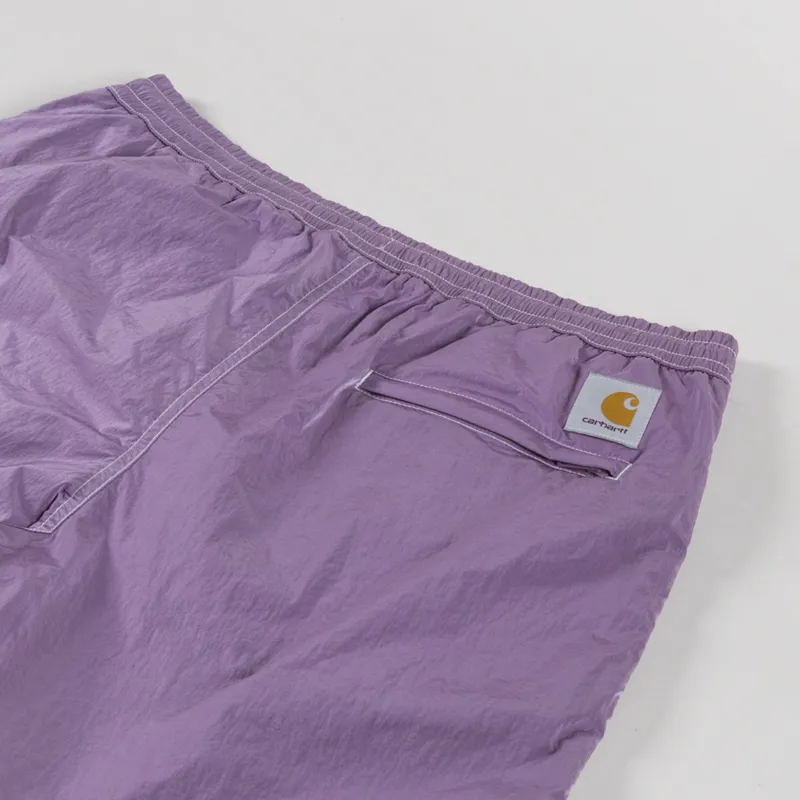 Carhartt WIP Canby Swim Trunks Gentle Purple White-3