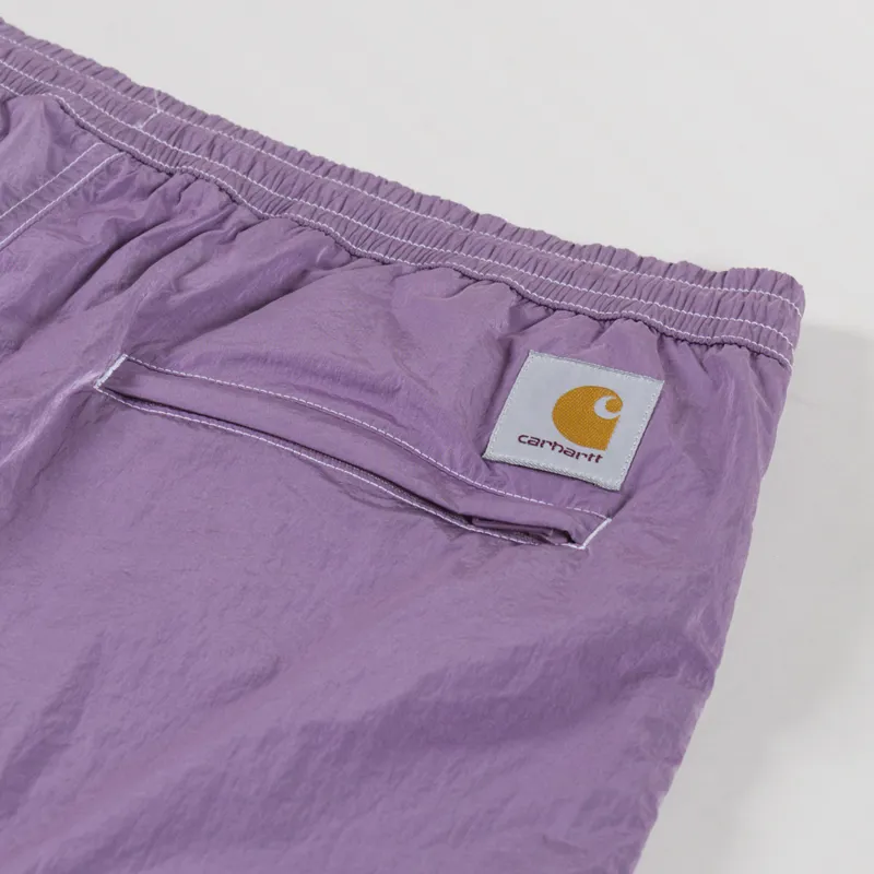 Carhartt WIP Canby Swim Trunks Gentle Purple White-5