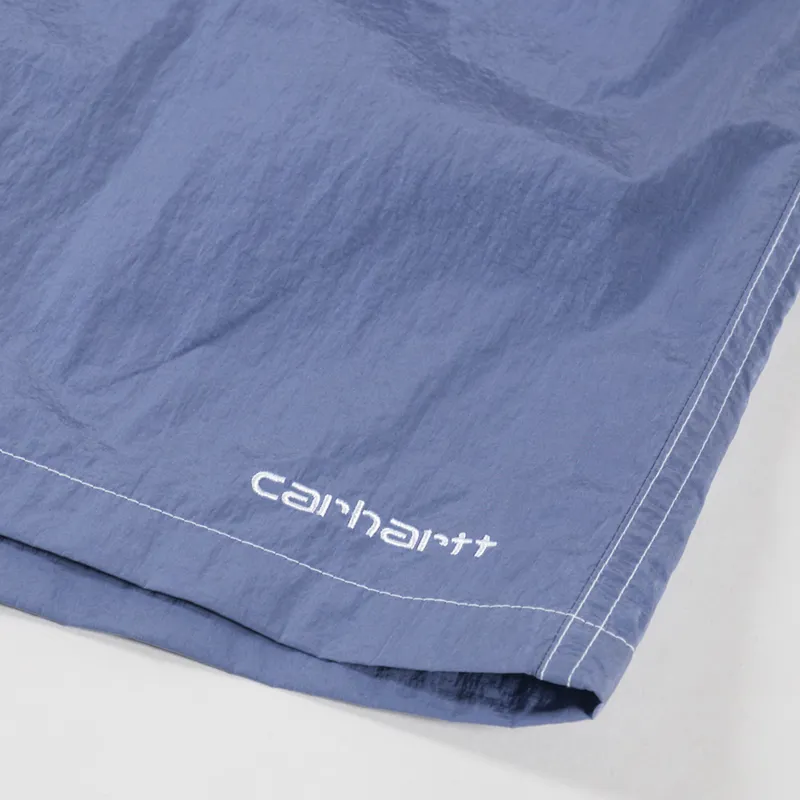 Carhartt WIP Canby Swim Trunks Gentle Blue White-4
