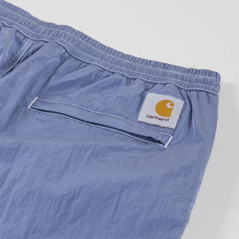 Carhartt WIP Canby Swim Trunks Gentle Blue White-5