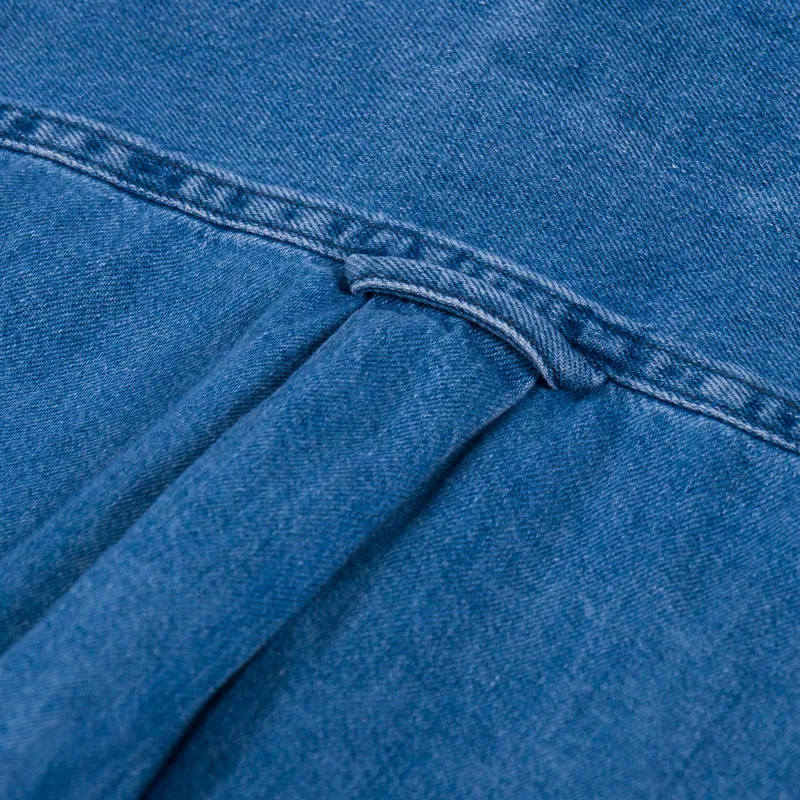 Carhartt WIP Lucas Shirt Blue Stone Washed-7