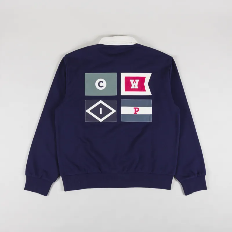 Carhartt WIP Flags Rugby Sweatshirt Space