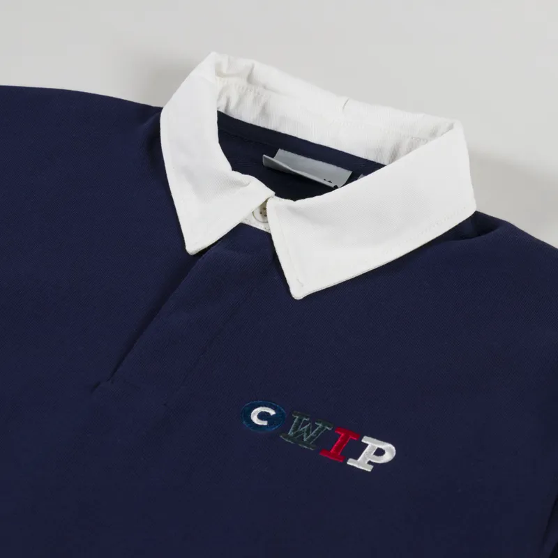 Carhartt WIP Flags Rugby Sweatshirt Space-5