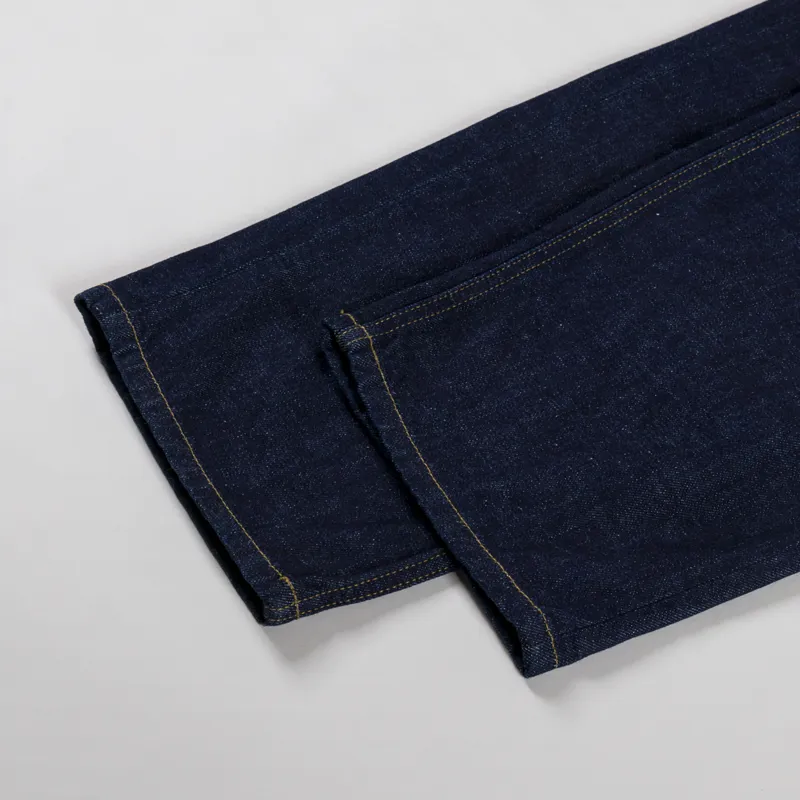Carhartt WIP Womens Brandon Pant Blue Rinsed Camano Denim-6