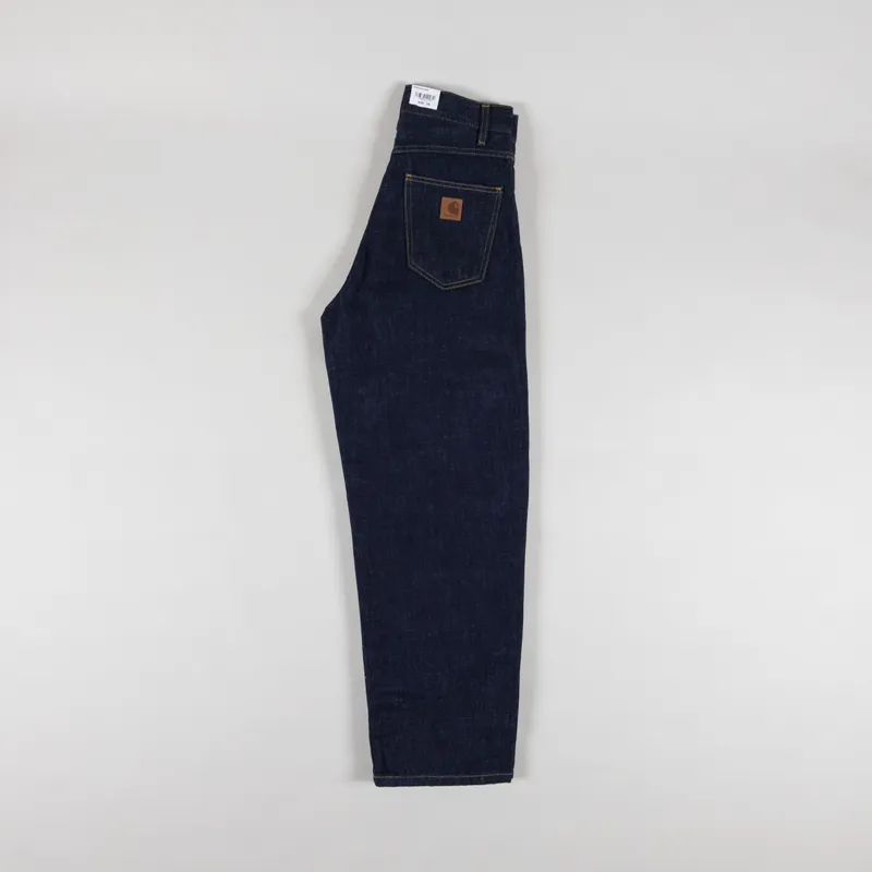 Carhartt WIP Womens Brandon Pant Blue Rinsed Camano Denim-2