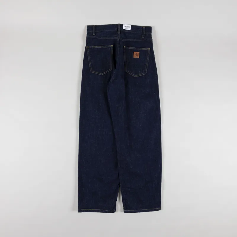 Carhartt WIP Womens Brandon Pant Blue Rinsed Camano Denim