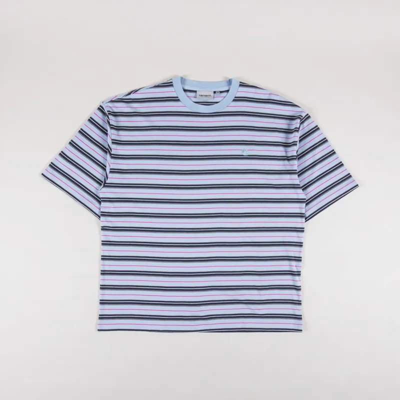 ★ドイツ発*carhartt WIP*新作*Nathan Stripe Tシャツ/BR★ ☆ドイツ発*carhartt WIP*新作*Nathan Stripe Tシャツ/BR