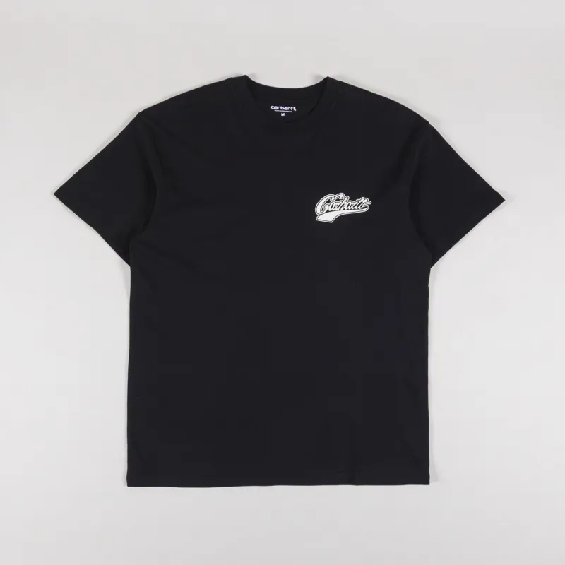 Carhartt WIP Logo T Shirt Black-1
