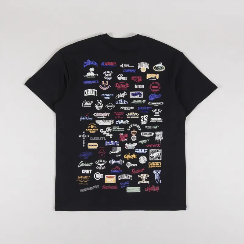 Carhartt WIP Logo T Shirt Black
