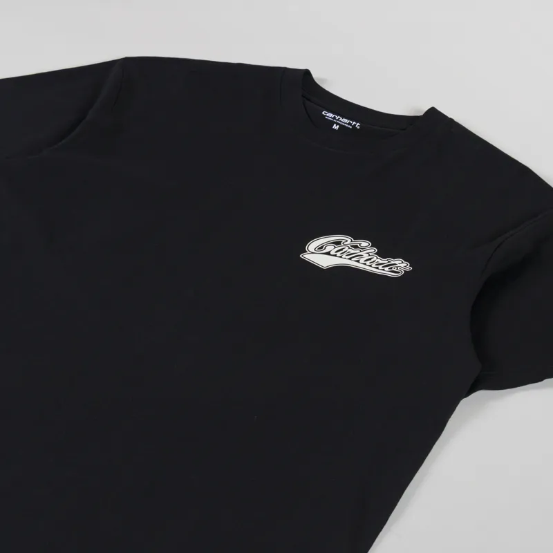 Carhartt WIP Logo T Shirt Black-3