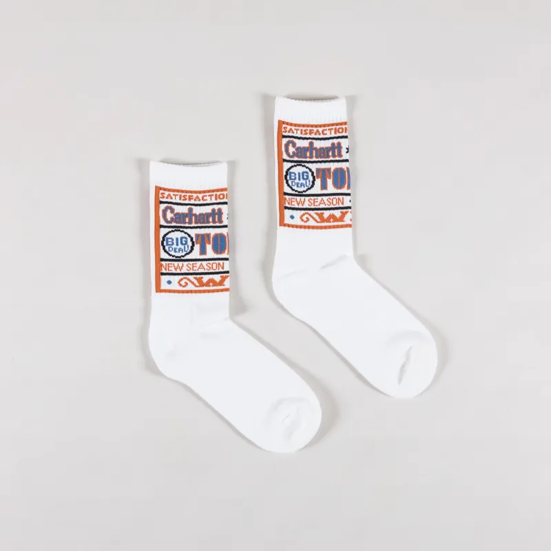 Carhartt WIP Catalogue Socks White