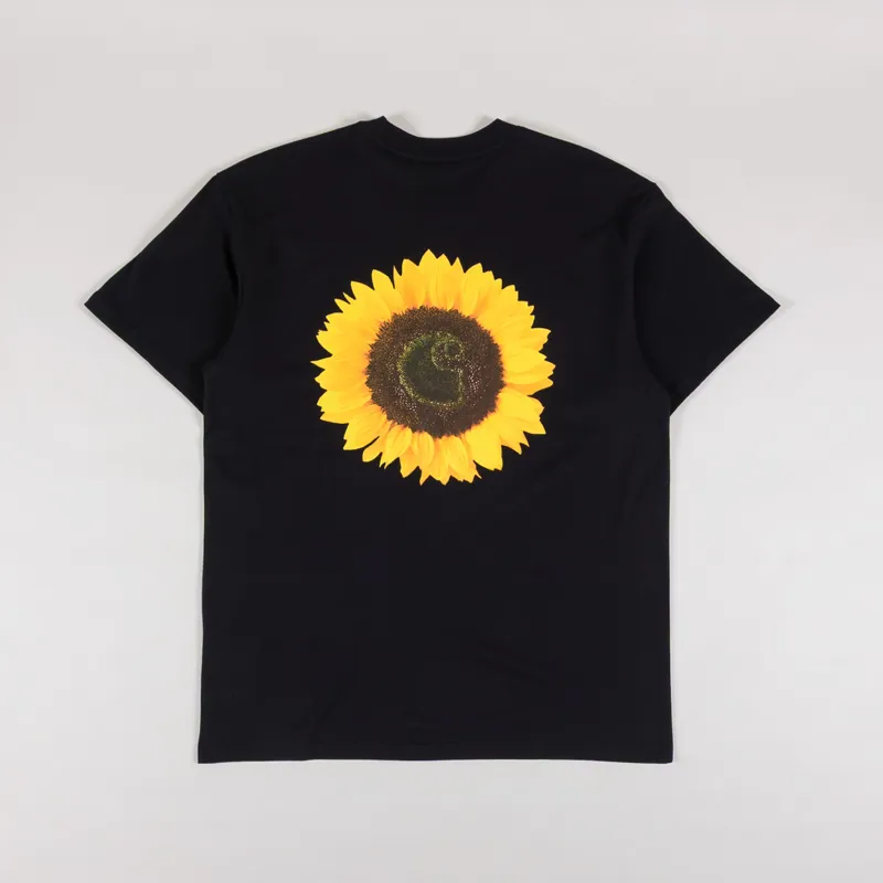 Carhartt WIP Sunflower T Shirt Black