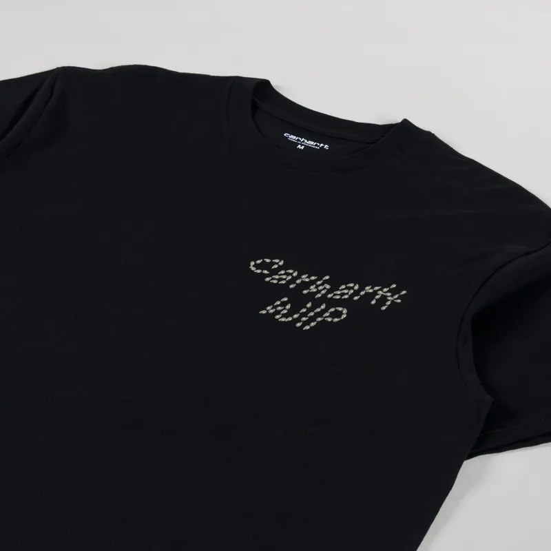 Carhartt WIP Sunflower T Shirt Black-3