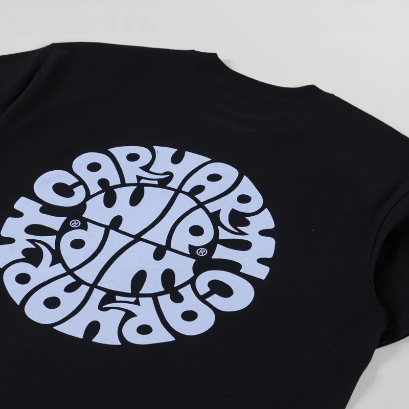 Carhartt WIP Jazzy T Shirt Black Air Sky-2