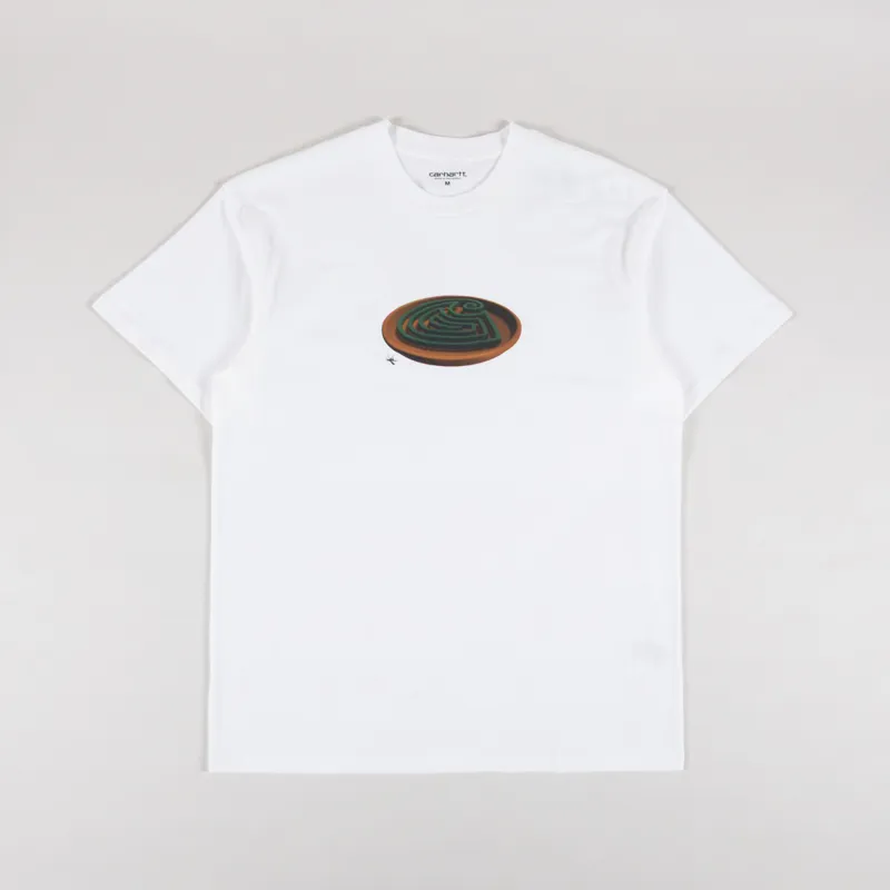 Carhartt WIP Spiral T Shirt White
