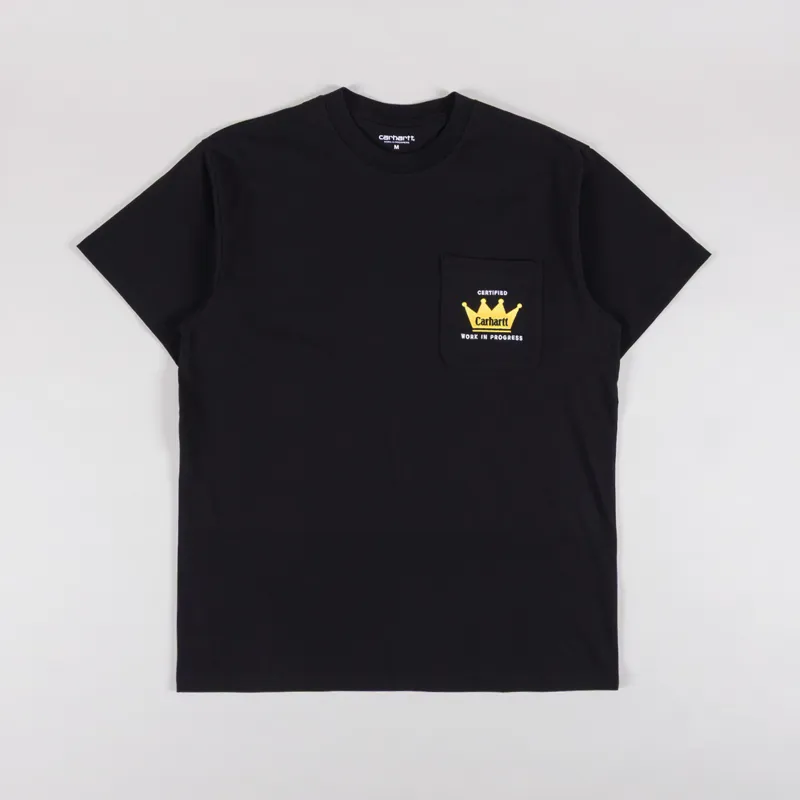 Carhartt WIP Crown Pocket T Shirt Black