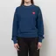 Carhartt WIP Womens Ingo Sweatshirt Dark Blue