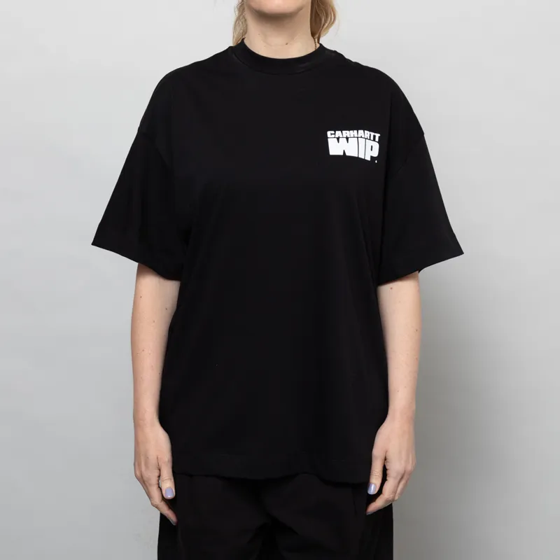 Carhartt WIP Womens Day Off T Shirt Black White-2