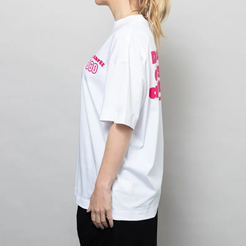 Carhartt WIP Womens Day Off T Shirt White Disco-4