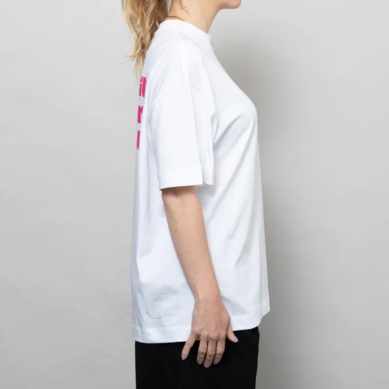 Carhartt WIP Womens Day Off T Shirt White Disco-1