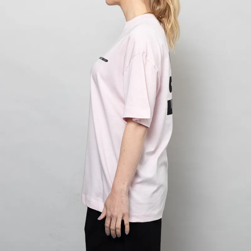 Carhartt WIP Womens Day Off T Shirt Air Pink Black-4