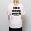 Carhartt WIP Womens Day Off T Shirt Air Pink Black