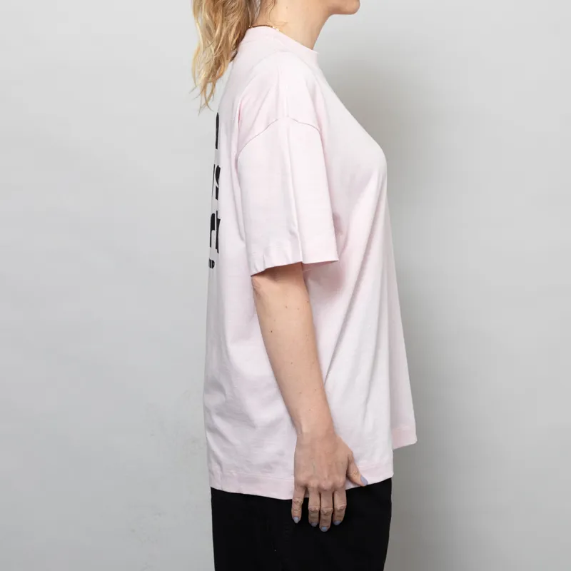 Carhartt WIP Womens Day Off T Shirt Air Pink Black-1