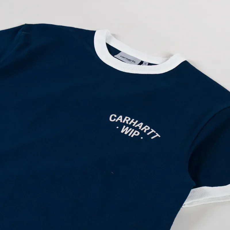 Carhartt WIP 89 Ringer T Shirt Ink Wax-3