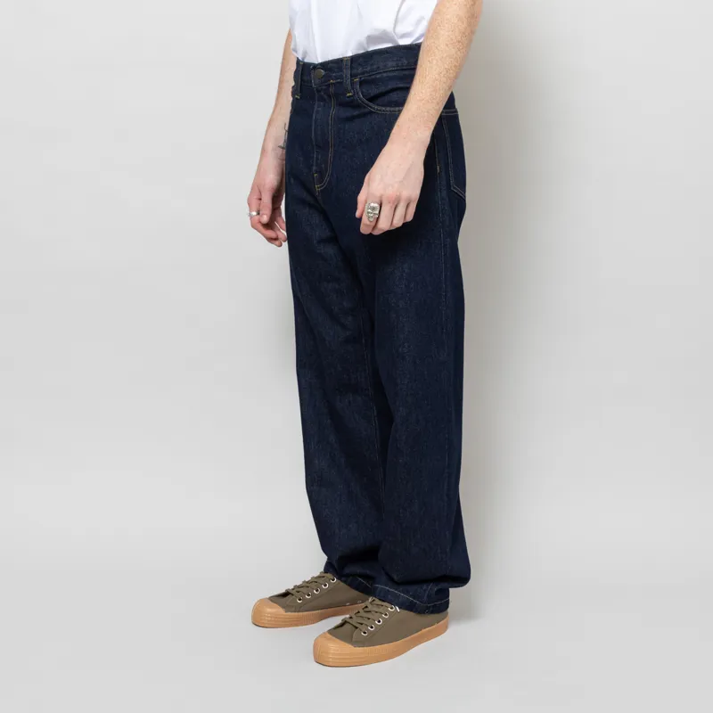 Carhartt WIP Landon Pant Blue Rinsed-2