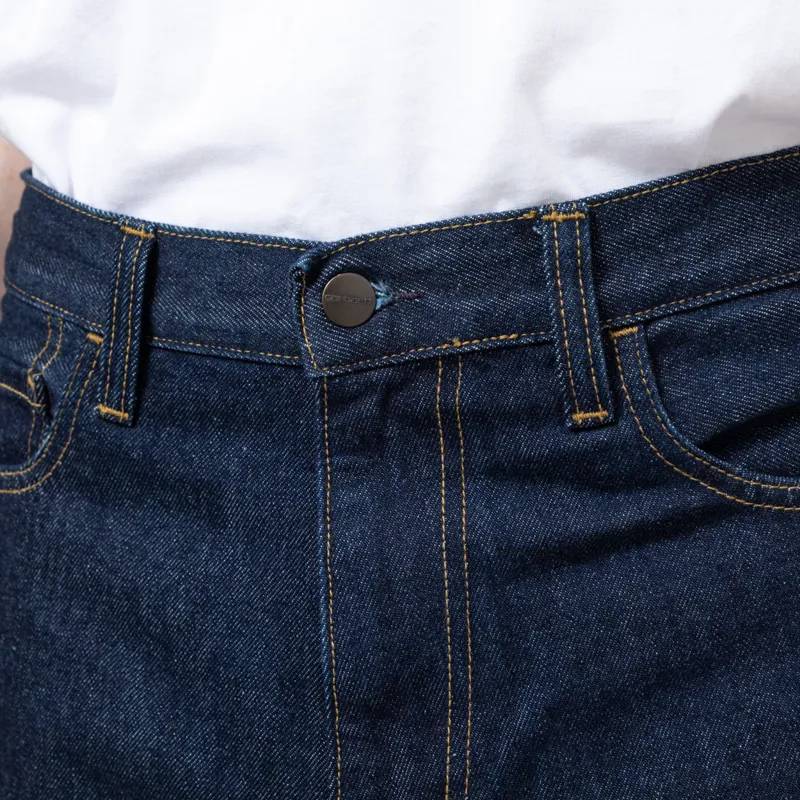 Carhartt WIP Landon Pant Blue Rinsed-9