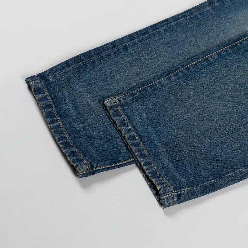 Carhartt WIP Landon Pant Blue Worn Used Wash Smith Denim-6