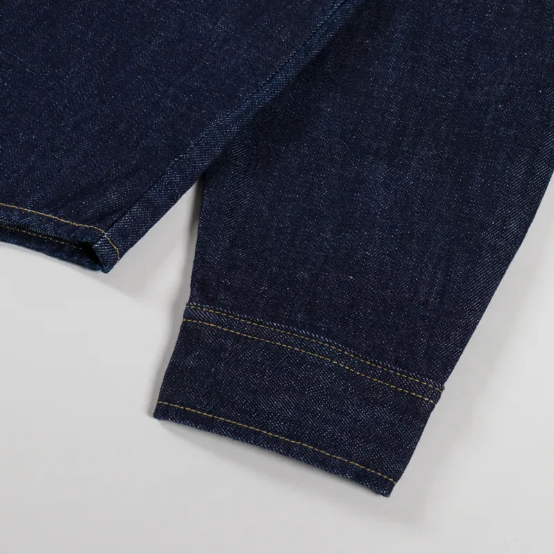 Carhartt WIP Lincoln Shirt Jac Blue Rinsed-9