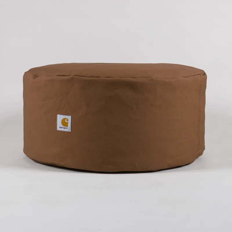 Carhartt WIP Canvas Pouf Hamilton Brown-1