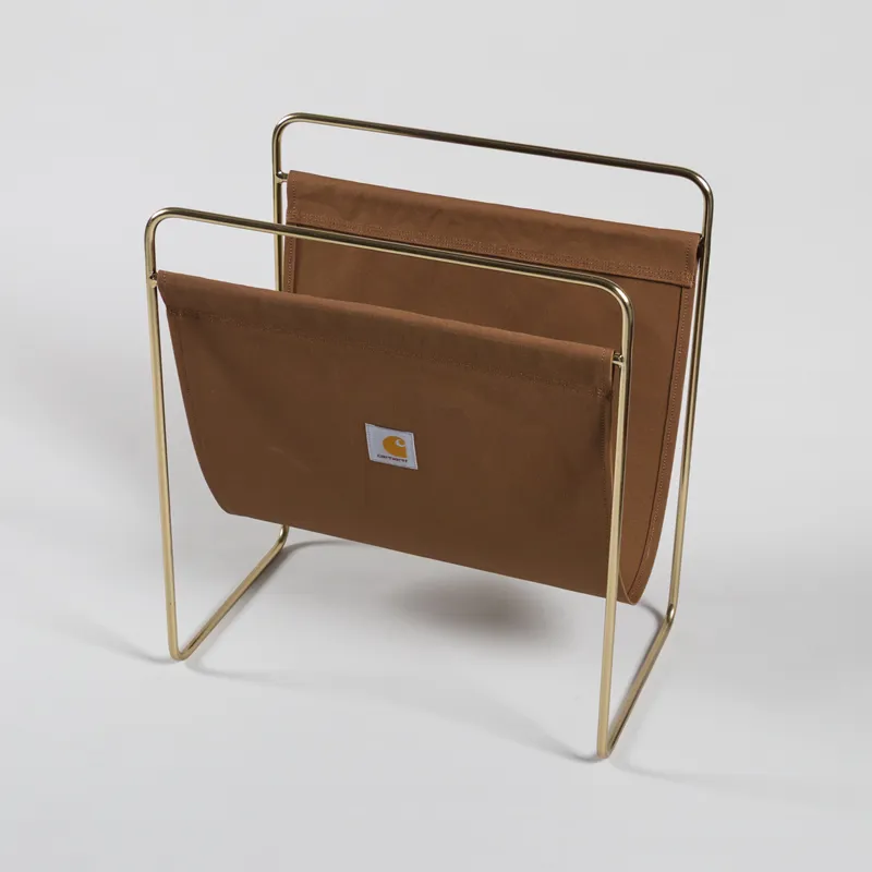 Carhartt WIP Canvas Magazine Stand Hamilton Brown