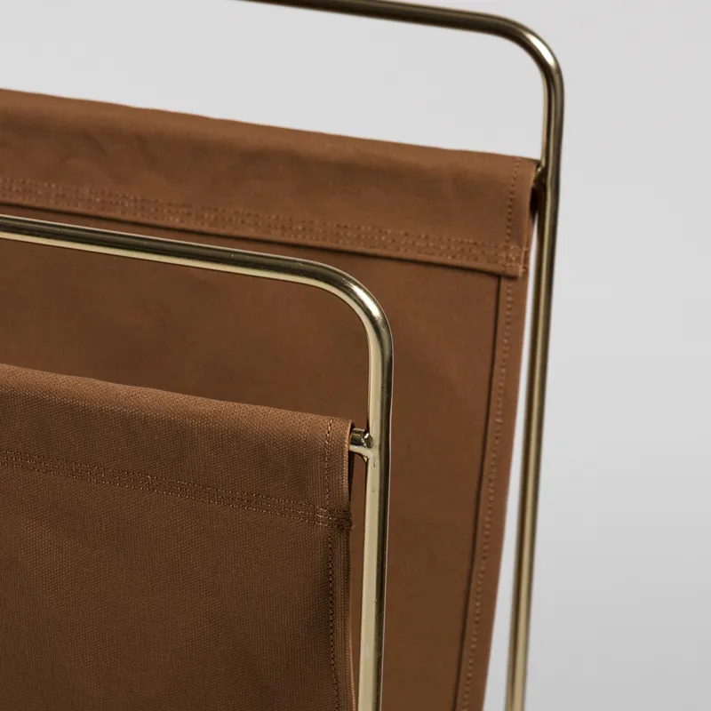 Carhartt WIP Canvas Magazine Stand Hamilton Brown-5