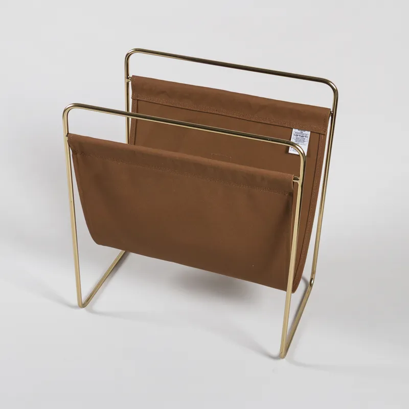 Carhartt WIP Canvas Magazine Stand Hamilton Brown-1