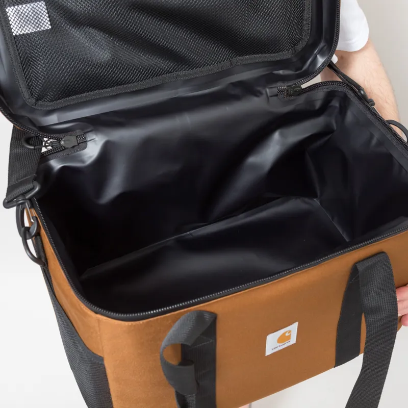 Carhartt WIP Cooler Bag Hamilton Brown-5