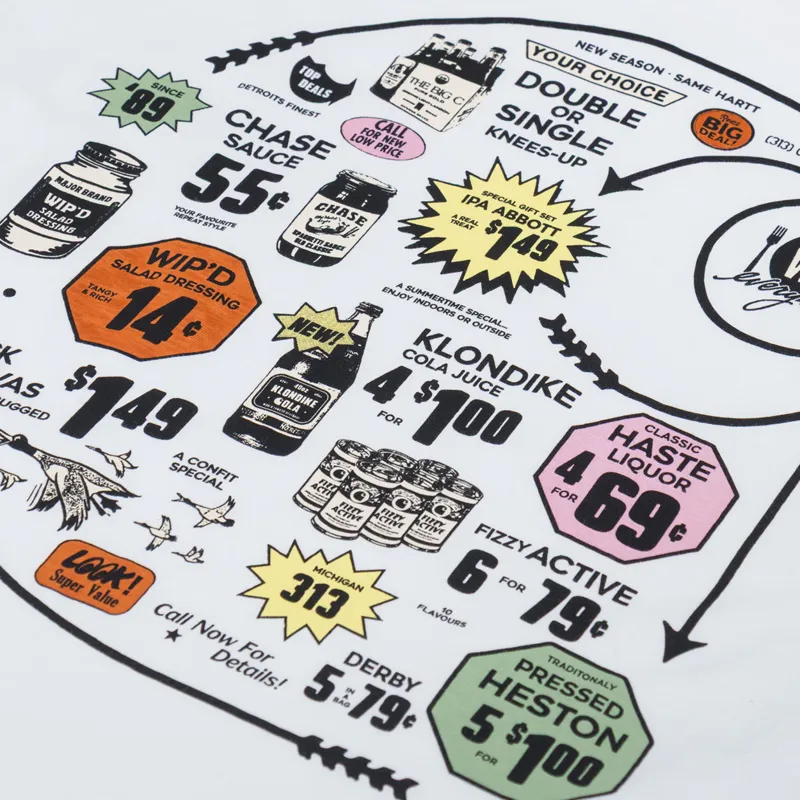 Carhartt WIP Catalogue C Logo T Shirt White-4